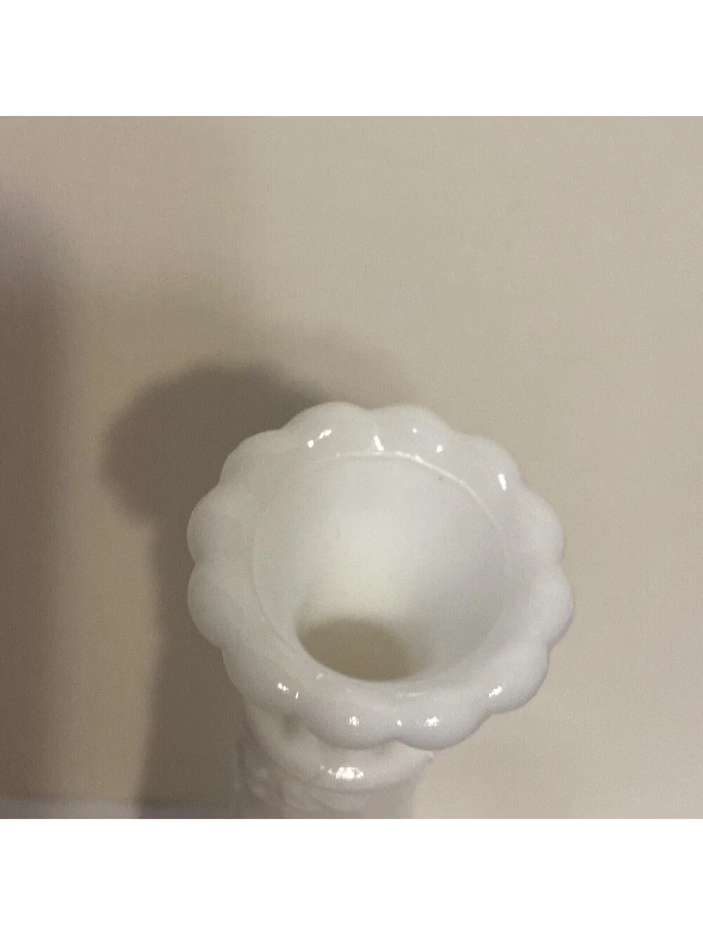 vintage white milk glass bud vase Wedding Vases.